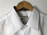 Burberry Slim Fit Monogram Motif Stretch Cotton Poplin Shirt