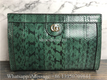 Original Gucci Ophidia Small Snakeskin Shoulder Bag