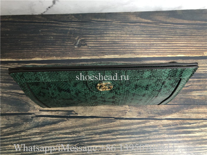 Original Gucci Ophidia Small Snakeskin Shoulder Bag
