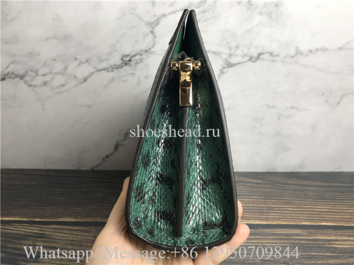 Original Gucci Ophidia Small Snakeskin Shoulder Bag