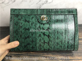 Original Gucci Ophidia Small Snakeskin Shoulder Bag