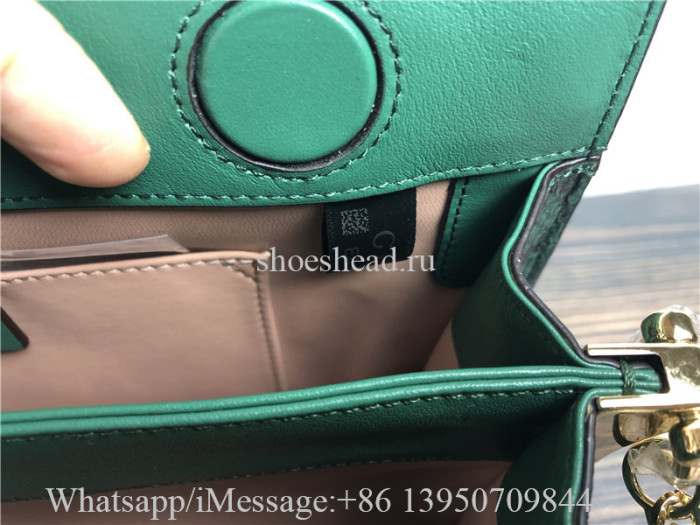 Original Gucci Ophidia Small Snakeskin Shoulder Bag