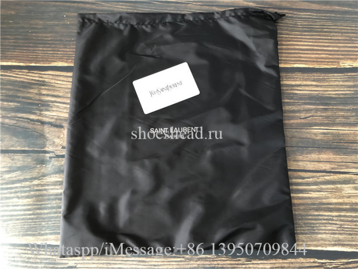 Saint Laurent Cassandra YSL Logo Wedge Sandals