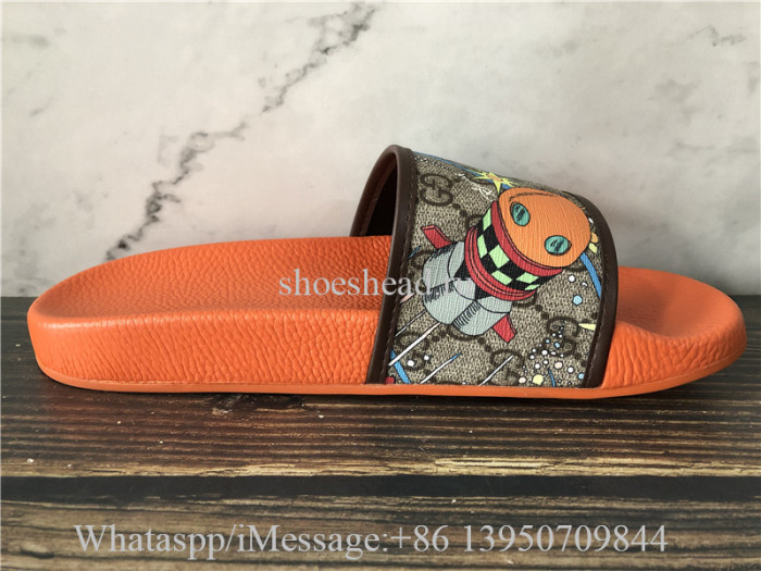 Gucci x Disney Pursuit Donald Dunk Sandal Slide