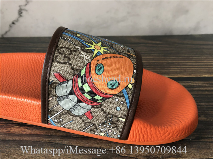 Gucci x Disney Pursuit Donald Dunk Sandal Slide