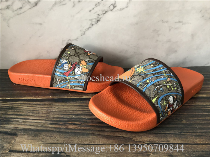Gucci x Disney Pursuit Donald Dunk Sandal Slide