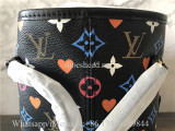 Original Louis Vuitton Neverfull MM Game on Monogram Noir Bag M57483