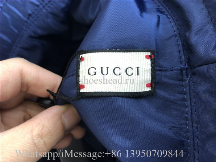 Gucci Canvas GG Multicolor Reversible Bucket Hat in Green