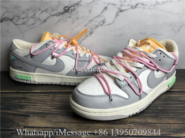Off White x Nike Dunk Low Lot 09 Of 50