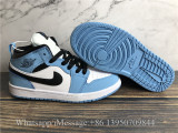 Air Jordan 1 Mid University Blue Kid