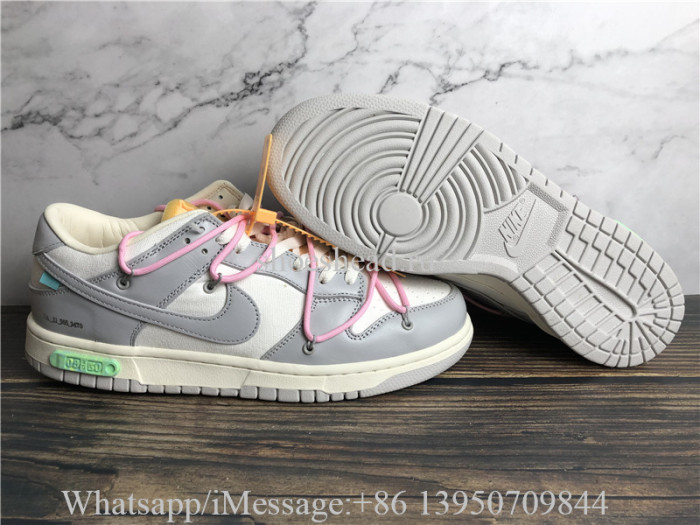 Off White x Nike Dunk Low Lot 09 Of 50