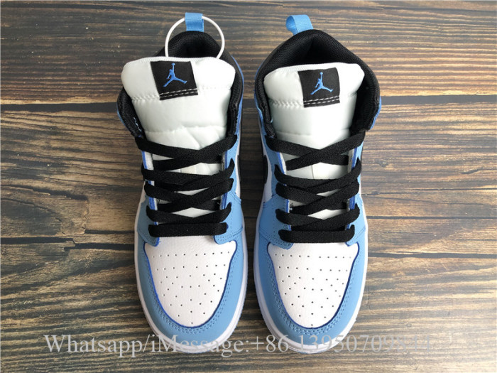 Air Jordan 1 Mid University Blue Kid