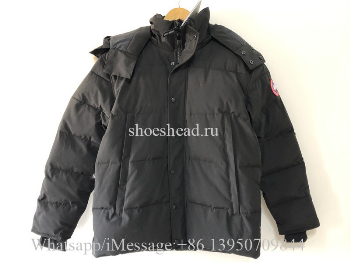 Canada Goose Down Black Jacket（Best Quality)