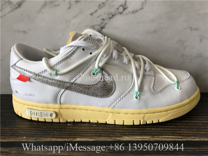 Off White x Nike Dunk Low Lot 01 Of 50