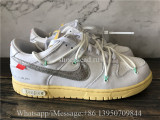 Off White x Nike Dunk Low Lot 01 Of 50