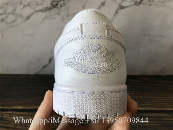 Air Jordan 1 Retro Low Triple White