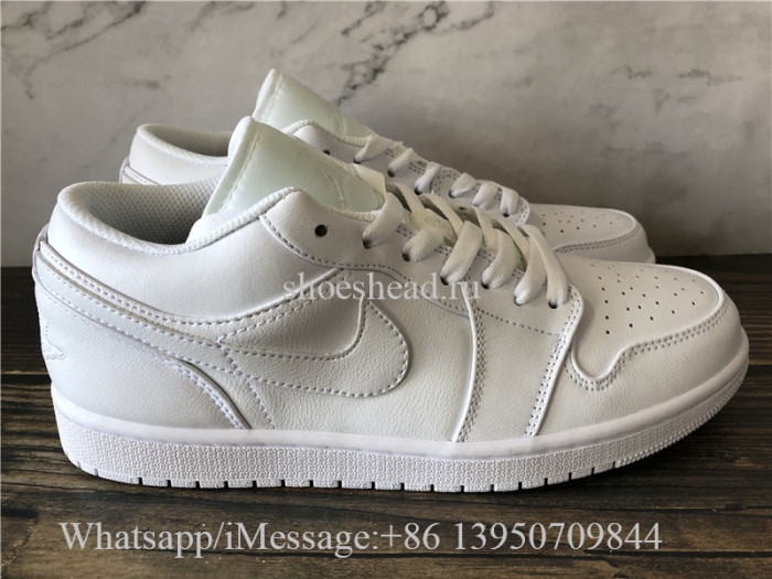Air Jordan 1 Retro Low Triple White