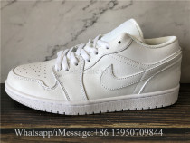 Air Jordan 1 Retro Low Triple White