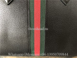 Original Gucci Ophidia Medium Tote Bag Black