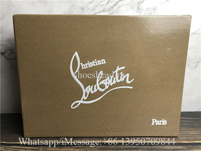 Christian Louboutin Spike Flat Low Top Sneaker Black