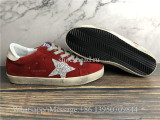 Golden Goose Superstar Sneaker Red Suede