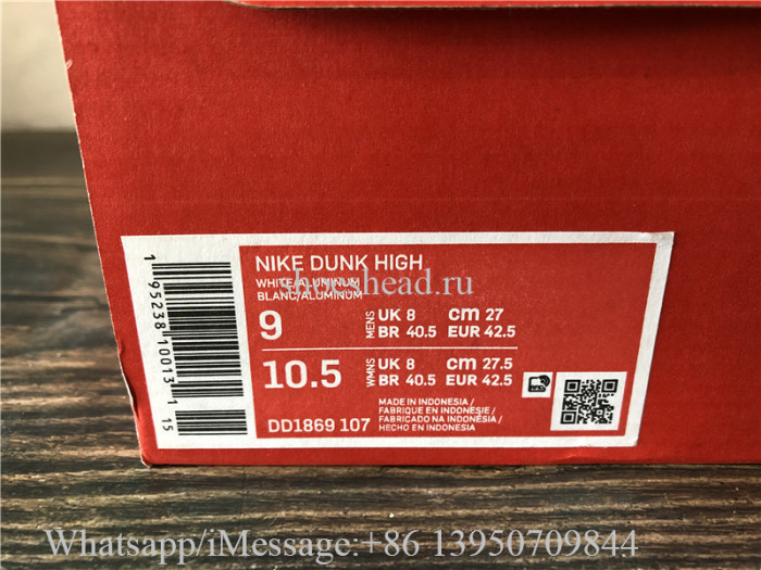 Nike Wmns Dunk High Baby Blue Aluminum