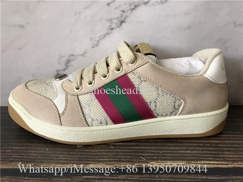 Super Quality Gucci Screener Sneaker With Web