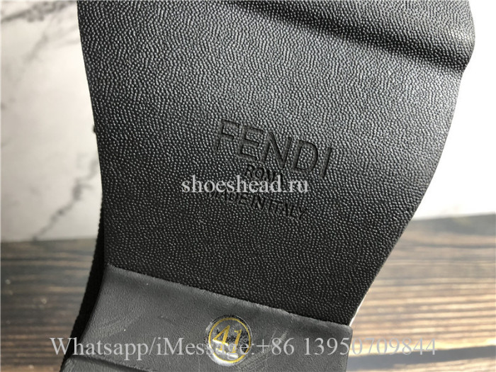 Fendi Rockoko Knit Sneakers
