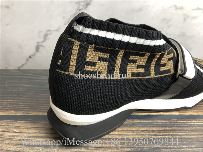 Fendi Rockoko Knit Sneakers
