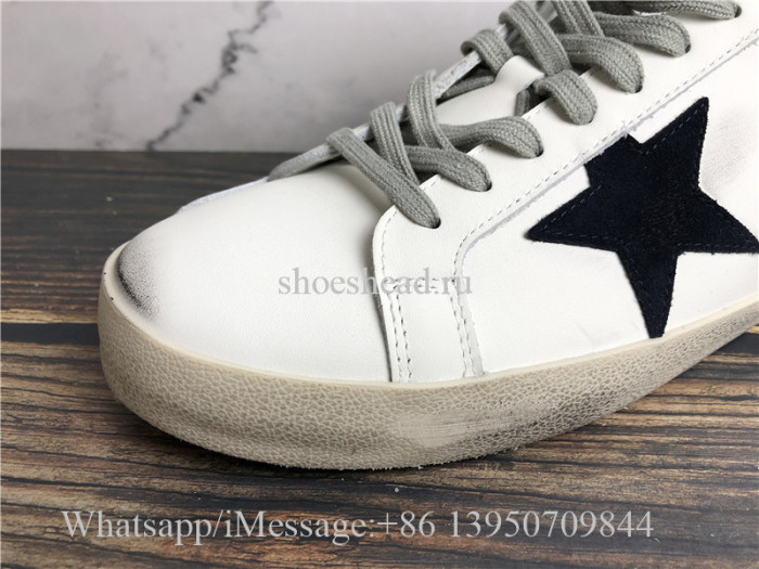 Golden Goose Superstar Sneaker With Brown Suede Tab