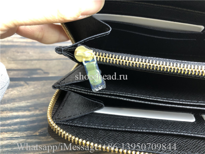 Original Louis Vuitton Giant Monogram Reverse Canvas Zippy Wallet M69353