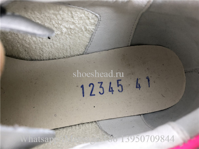 Golden Goose Superstar Leopard Sneaker With Pink Tab