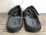 Yeezy Pre-owned Season 6 Black Nylon Flat Sandals Slipper