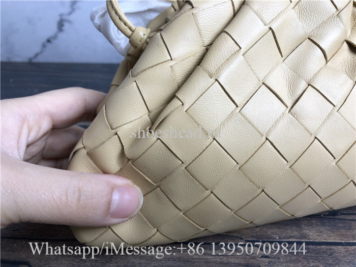 Original Bottega Veneta Mini Pouch Lambskin Bag