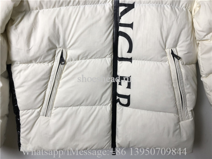 Moncler Cream White Down Jacket