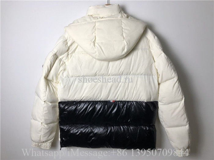 Moncler Cream White Down Jacket