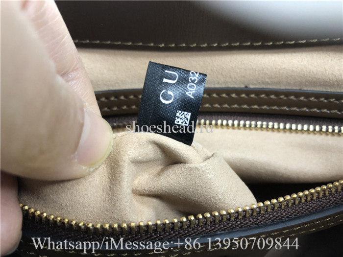 Original Gucci Jackie 1961 Small GG Supreme Canvas Shoulder Bag