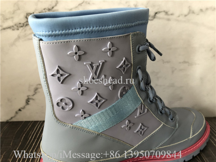 Louis Vuitton Archlight Blue Ankle Boot