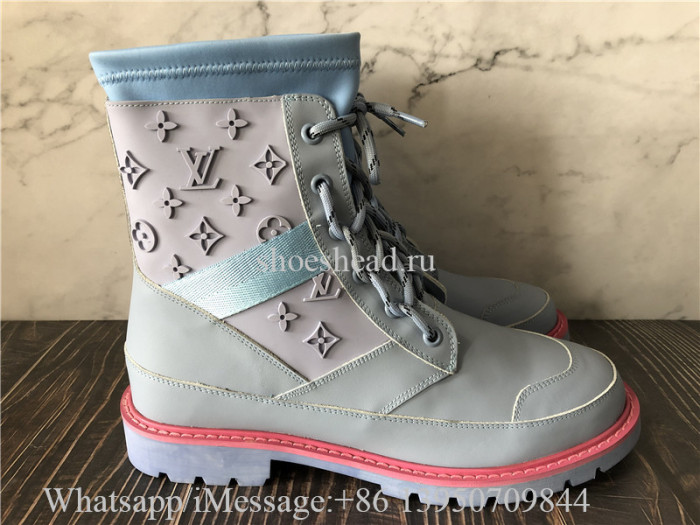 Louis Vuitton Archlight Blue Ankle Boot