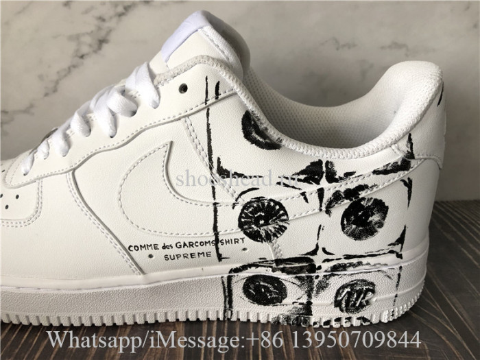 Nike Air Force 1 Low Supreme Comme des Garcons Shirt