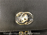 Original Chanel Caviar Quilted Business Affinity Backpack Black