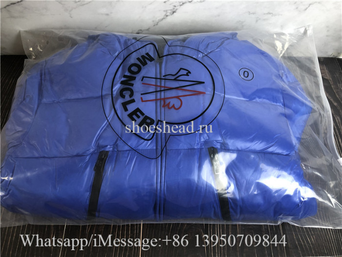 Moncler Blue Down Jacket
