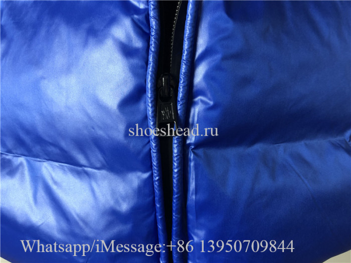 Moncler Blue Down Jacket