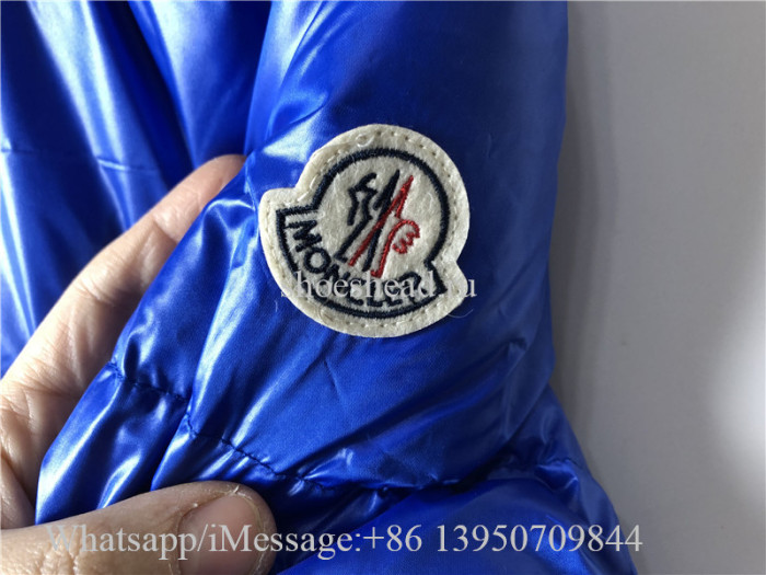 Moncler Blue Down Jacket
