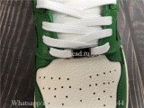 Amiri Green And White Skeleton High Top Sneaker