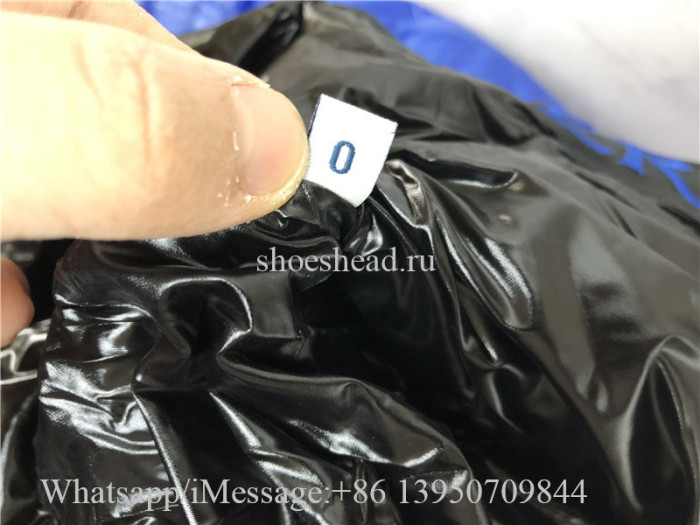 Moncler Blue Down Jacket