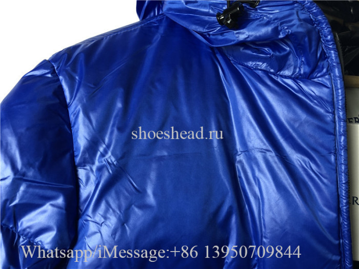 Moncler Blue Down Jacket