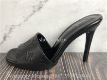 Louis Vuitton Revival Mule Black Slide Sandals