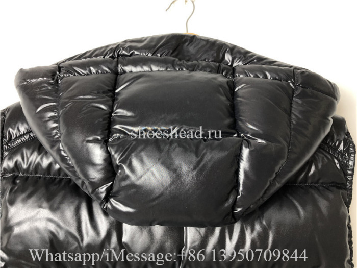 Moncler Down Vest Jacket Black