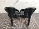 Louis Vuitton Revival Mule Black Slide Sandals